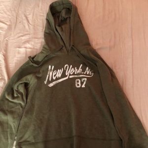 Aeropostale cropped New York hoodie